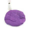 Purple Flaxseed Deep Conditioning Heat Cap Cordless Microwave Treatment Thermal Steam Cap Hair Steamer for Deep Conditioning