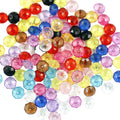 8mm Crystal Flat Beaded Bracelet Jewelry Beads DIY Beaded Material