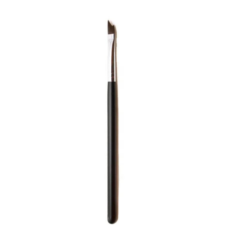 Oblique Head French Tip Nail Brush  Black Handle UV Gel Acrylic Painting Drawing Pen Pack of 1