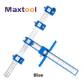 Adjustable Punch Locator Drill Guide Hand Tools DIY Grade Cabinet Hardware Jig for Installing Handles OEM Customized Support