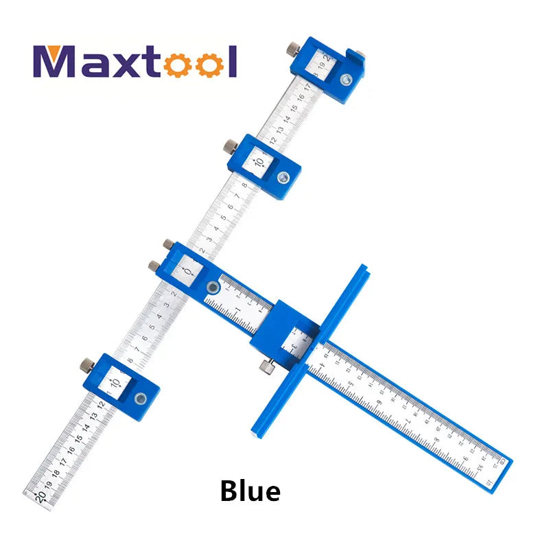 Adjustable Punch Locator Drill Guide Hand Tools DIY Grade Cabinet Hardware Jig for Installing Handles OEM Customized Support
