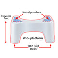 Modern Classical Design PP Plastic Portable Potty Toilet Seat for Children Helpful Use Home Furniture Bath Room