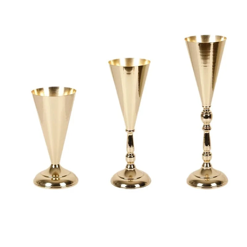 Wholesale Price Wedding Props Metal Vases Main Tables Flower Decorations Check-in Tables Crystal Tables Flower Racks Decorations