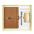 GemFully  Office Gift Set Promotional Business Notebook Gift Set Custom Print Hard Cover Notebook with Pen