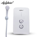 Anlabeier 220V Knob Control Bathroom Flow Regulation Function Electric Tankelss Instant Water Heater Without tank