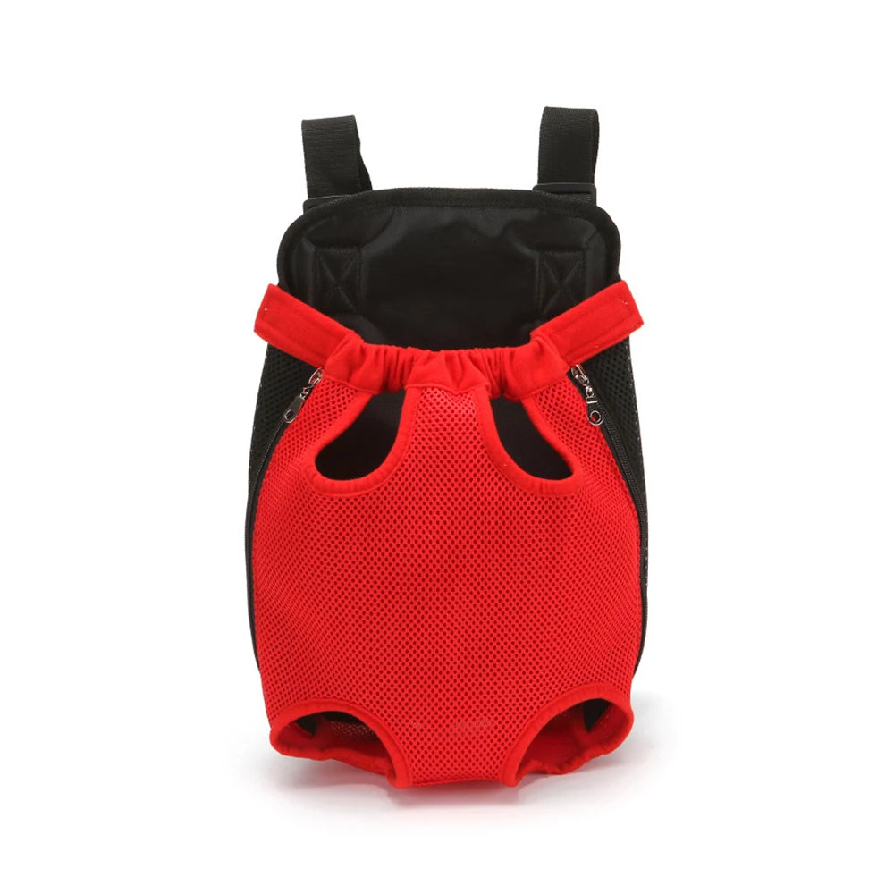 Quality Product Pet Dog Backpack Breathable Portable Bag Pet Carrier Cat Dog Legs Out Front Backpack