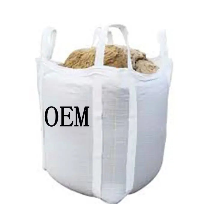 2024 EGP 500kg 1000kg 1200kg 1500kg 2000kg 1 Ton 2 Tons Jumbo Bag Dimension Bean Bag Fibc Jumbo Bulk Big Bag Breathable 4 Loops