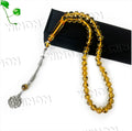Free Products Acrylic Beads with Customized Flag Charms 10mm 45 Prayer Beads Jewelry Islamic Muslim Tasbih Tasbeeh Rosary