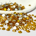 CY 022 Custom Flatback AB Nail Rhinestones Wholesale Bulk Glass Loose Strass Crystal Stones Flatback Design