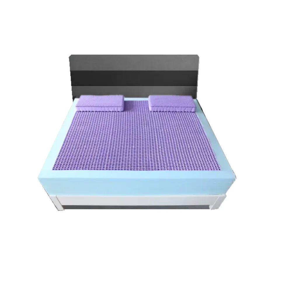 Queen King Size Mattress Topper New TPE Material Cooling Memory Inflatable Body-Specific Fabric Foam Mattress Topper Beds