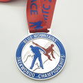 Professional Durable Wholesale Cheap Custom Design Sports Marathon Running Football Zinc Alloy Folk Art Casting 3D Blank Medal