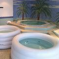 Chufang Piscina Inflatable Foldable Portable Bath Bucket Plastic Ice Bathtub for Adults