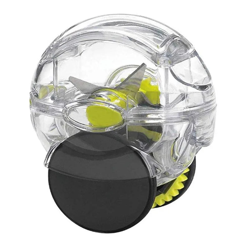 Creative Kitchen Gadget Plastic Mini Manual Rolling Garlic Hand Chopper Masher Roller Choppers Press Crusher Twister