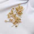 Fine Earrings Freshwater Pearl Female Earrings Jewelry Accessories Findings Chunky Gold Jewelry Women