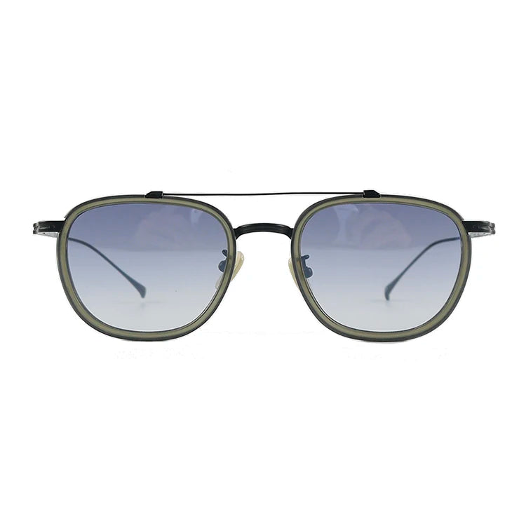 Luxury High Quality Custom Square Sun Glasses Factory Titanium Trendy Acetate CR39 Sunglasses