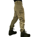 Men's Fleece Lining Waterproof Softshell Outdoor Tactical Combat Pants Sport Fans Hiking Multi Pockets Cargoes Pant Trousers