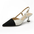 High Heels Stiletto Toe Sandals Women's High Heels Pointed Toe Summer New Women's Shoes Stitching Fashion