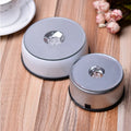 Wholesale Beautiful LED Light Base Show Crystal Glass Craft Display Stand Light Base