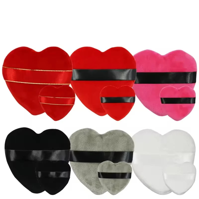 AOQI AQ-714 Face Cotton Washable Triangle Powder Puff for Loose Foundation Application Customizable Color & Shape