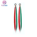 Celebrations Low Temperature Flame Retardant Synthetic Fiber Braids Ponytail Hair Extensions Christmas Ponytails for Women