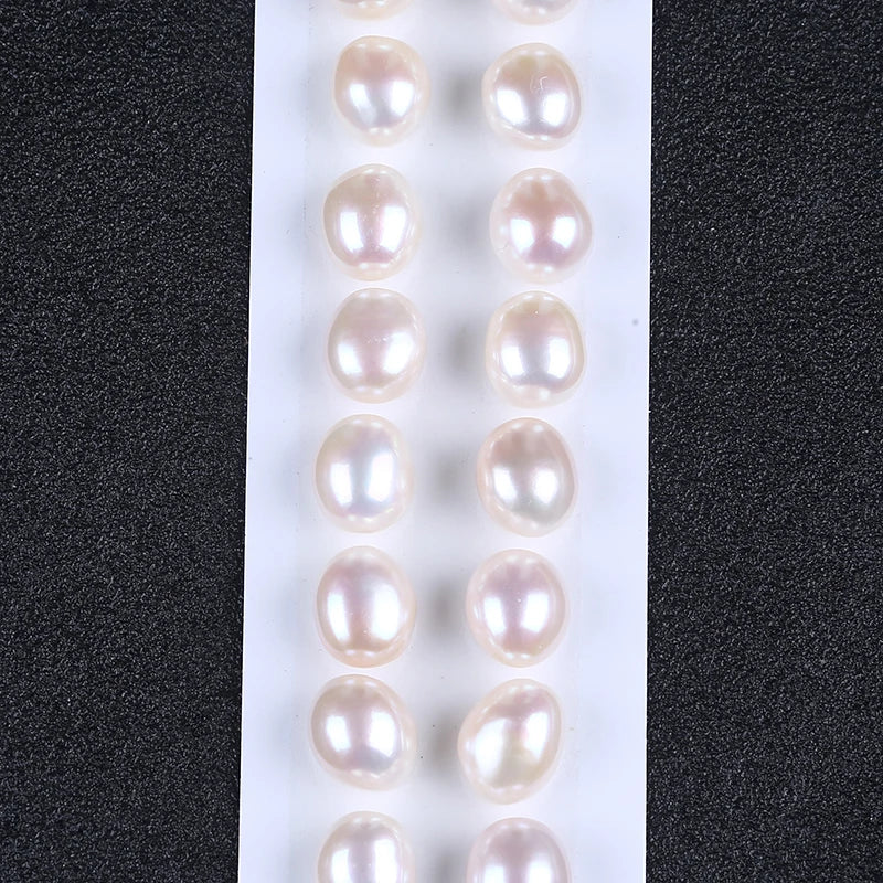 9-10mm AAAA Top Quality Large Size Nugget Baroque Loose Pearls in Pairs
