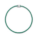 5 Colors 2mm Popular S925 Sterling Silver Tennis Chain Single Row Diamond Zircon Bracelet for Women