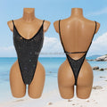 R001 Sexi Woman Swimwear Rhinestone Bikini Swimwear Bathing Suit Girl Bikini Beachwear Swimwear