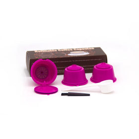 New Reusable Portable Plastic Eco-Friendly Coffee Capsule with Lid for (30ml)
