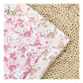 100% Cotton Abstract Flower Printed Fabrics New Designs Lightweight Poplin Fabric for Garment for Shirts Covers Toys Boys Girls