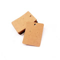 MIO Earring Card Holders Accept Customized Logo Jewelry Display Custom Design Kraft Paper Paperboard Customized Shape