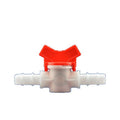 Hose Barb X 1/2" 3/4" BSP Male Thread Two Way Plastic Ball Valve Aquarium Garden Micro Irrigation Connector