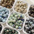 Unique Vintage 12mm Glazed Ceramic Clay Beaded Lantern Pumpkin Loose Beads for Making Jewelry