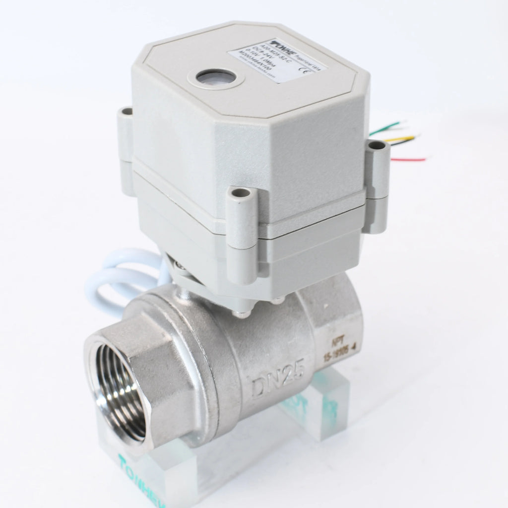 2 Way 3/4 '' Stainless Steel 304 & SS316 Control signal 0-10V Proportional Electric Actuator Ball Valve