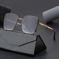 Custom Logo Retro Square Sunglasses for Women New Arrival UV 400 Classic Metal Fashion Sun Glasses