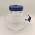 Portable Eco-Friendly Plastic Beverage Dispenser with Spigot Vehicle-Powered for Outdoor Use Summer Parties & Lemonade
