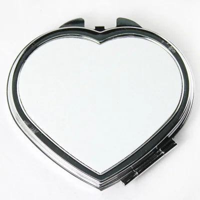 Hot Sell Metal Sublimation Photo Frame Makeup Pocket Mirror Metal Blanks Sublimation Pocket Mirror Cosmetic Mirror