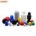 Elehk Domed Cover Cap Plastic Pe Material Round Dome Nut Bolt Cap Nut Covers Plastic Nut Cap