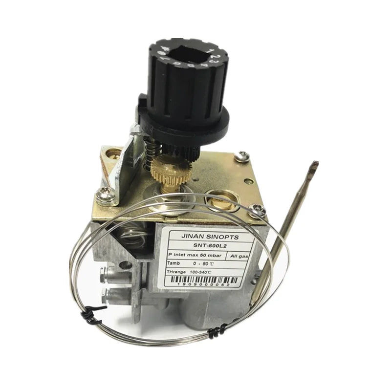 Sinopts Gas Fryer Thermostat Control Valve 100-340 Degree Thermostatic Valves Gas Safety Control Valve