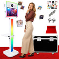 Advanced Camera Photo Booth Machine Compatible With Printer Touch Screen Portable Selfie DSLR Photobooth Shell for Party