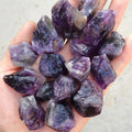 Wholesale Natural Raw Purple Quartz Crystals Haling Stone Amethyst Rough Stone