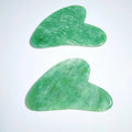 HZ Natural Xiuyan Jade Stone Facial Guasha Board Scraping Massage Beauty Tools Gua Sha for Gift