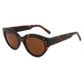 2026Polarized Tortoise Shell Sunglasses Acetate Gray Tortoiseshell Lenses Cat Eye Women Outdoor Gafas De Sol Ajustables