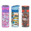 Hotsale 420ml Portable Flip Straw Sippy Cups Kids Water Bottle Bpa Plastics for School Kids
