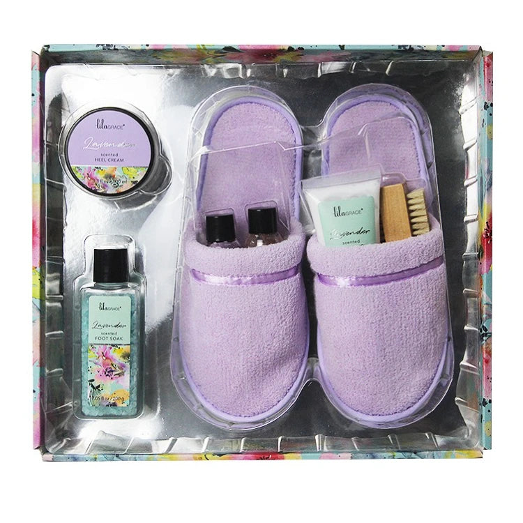 Lavender Luxury Natural Bath Gift Set for Women with Long Lasting Scent Whitening & Moisturizing Benefits OEM/ODM Manufacturer