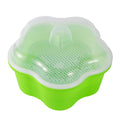 Greenhouse Potted Nursery Seed Starting GerminationTray Hydroponic Bean Pentagonal Sprout Sprouting Kit