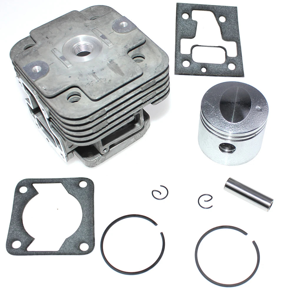 New HuzMann 44mm Cylinder Piston Kit for Kawasaki TJ53 TJ53E Gas-Powered Brushcutters OEM#11005-0650 11005-2166