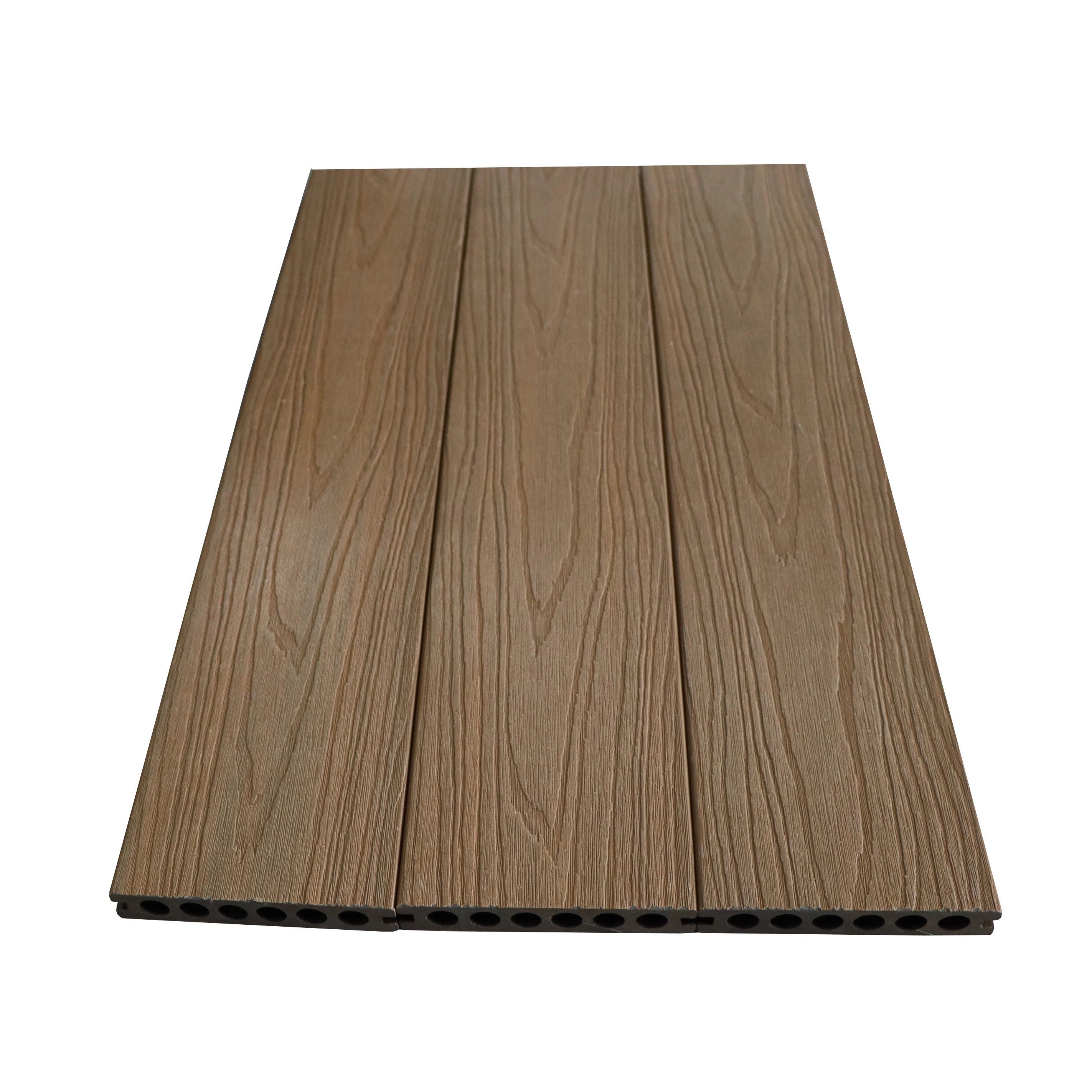 Factory Custom WPC Decking Composite Outdoor European Style Woood Plastic Floor Deck Boards Teak PVC Oak for Outdoor Decks