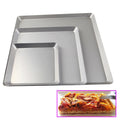 8-inch square Pizza Pan Perforated Baking Pan Household Baking Pan Anodized Non Stick Coating