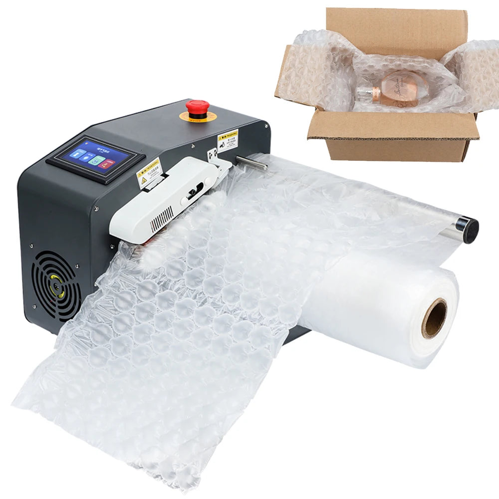 Air Cushion Film Bubble Roll Maker Wrap Making Machine