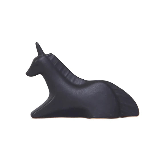 Wholesale Animal Statue Ceramic unicorn Sculpture Tabletop Home Decoration for Kid Gifts Porcelain Modern Crafts